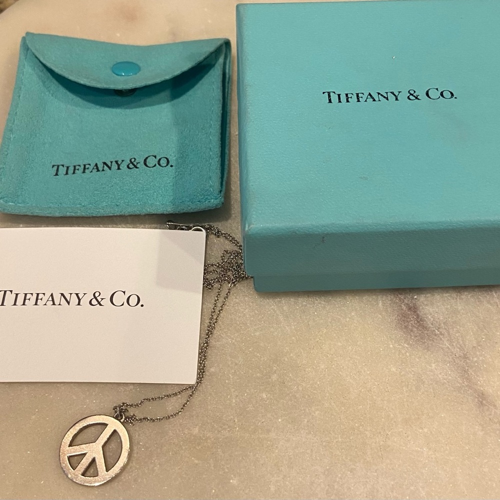 Tiffany Peace Sign